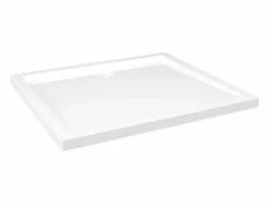 Plato de ducha rectangular ABS 80x90 cm ES276898 Blanco New