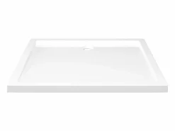 Plato de ducha rectangular ABS 80x90 cm ES276898 Blanco New