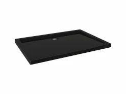 Plato de ducha rectangular ABS 70x100 cm ES708216 Negro New