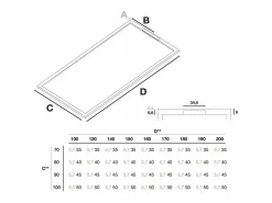 STANO Plato De Ducha|Plato de ducha resina COVER 80x160cm