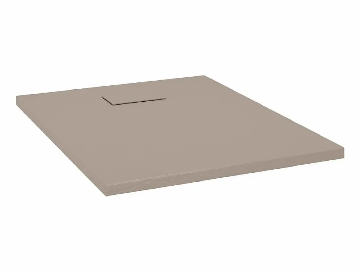 Plato de ducha SMC marrón 90x70 cm ES610252 Topo Discount