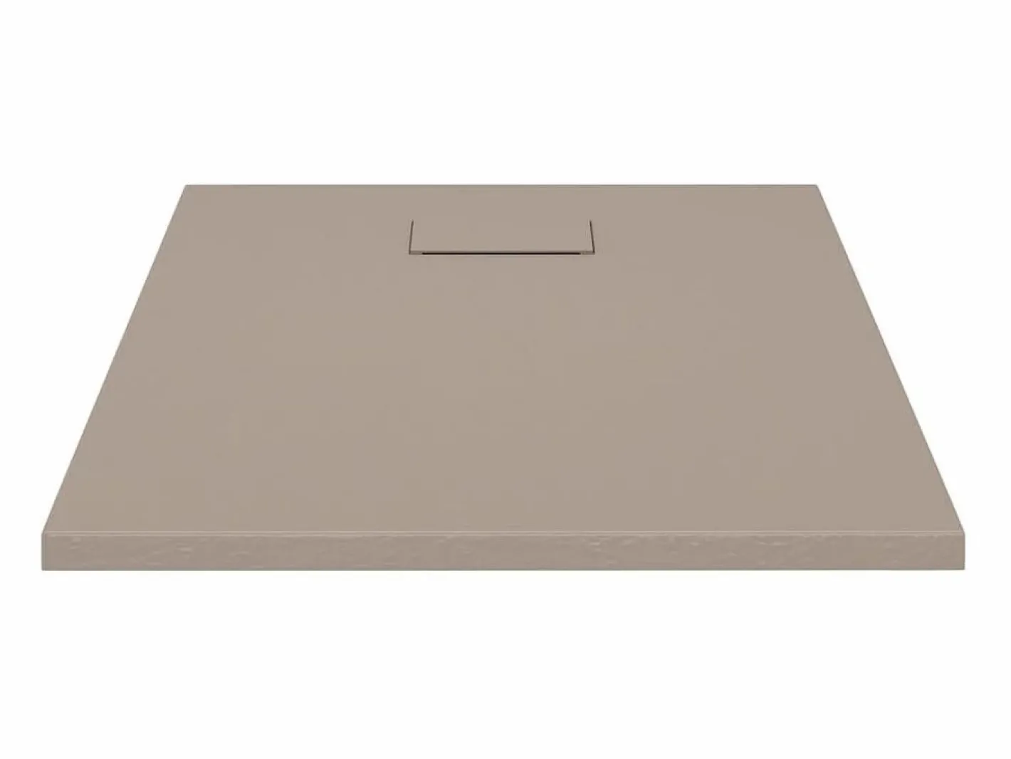 Plato de ducha SMC marrón 90x70 cm ES610252 Topo Discount
