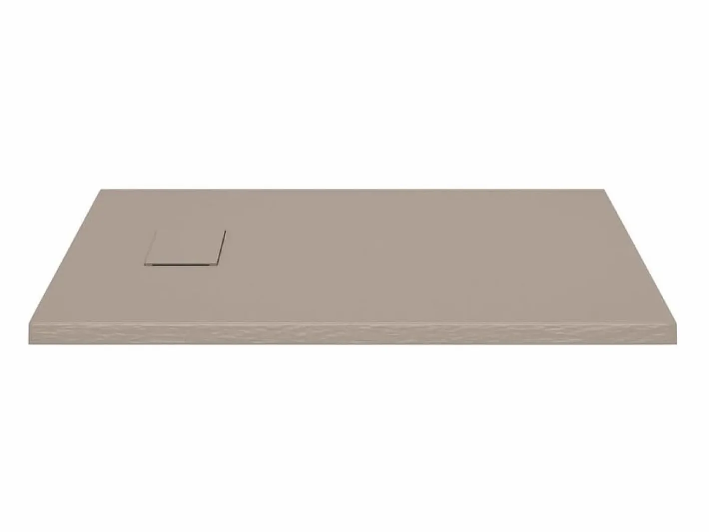 Plato de ducha SMC marrón 90x70 cm ES610252 Topo Discount