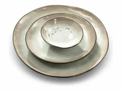 Plato postre Shadow Nacre 20.5 cm (Lote de 6) Marrón Gres Reactivo Esmaltado^MEDARD DE NOBLAT Hot