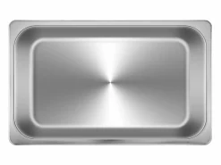 Vajilla|Vajilla|Plato, SucceBuy - Sartén Vaporera de Acero Inoxidable de 10,1 CM de Profundidad con Tapa, 13 L, Antiatasco, Paquete de 4