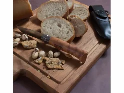 Opinel Plumier cuchillo N°8 de madera de olivo con funda Hot