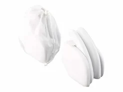 PMR PELLET Reductor de inodoro plegable con bolsa blanca para niños Blanco