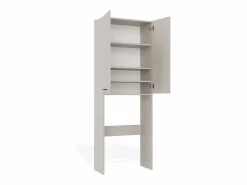 TOPESHOP POLA - Mueble de Baño sobre la Lavadora - - 64 x 30 x 180 cm Beige Online