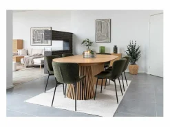 ebuy24 Jarrón|Portavelas de metal y cristal 30 x 15 cm