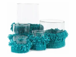 Bazar Bizar Portavelas Oh My Gee - Aqua - L Azul