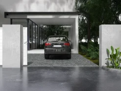 EXPERTLAND Portón|Portón corredero aluminio Ancho 374 x Alt. 180 cm NAZARIO