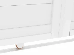 EXPERTLAND Portón|Portón eléctrico corredero de aluminio Ancho 374 x Alt. 180 cm NAZARIO