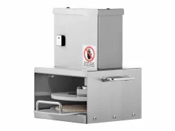 Pequeño Electrodoméstico|Prensa para Masa SucceBuy Eléctrica, Placa 15 cm, Prensa para Pizza de Acero Inoxidable, Formadora de Pizza Comercial de Grosor Ajustable, para Cafés