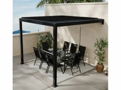 Pérgola adosada bioclimática 3x3 m AGADIR^Concept-Usine Sale