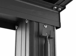 EXPERTLAND Pérgola|Pérgola adosada con techo deslizable, 12m², antracita IZEDA