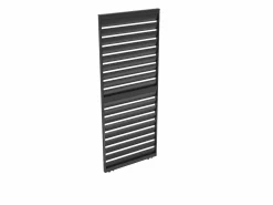 Pérgola bioclimática aluminio 15m² celosía parasol An.100 cm - Antracita - ALMAFI^EXPERTLAND Best