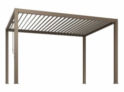 Pérgola bioclimática aurtante con lamas orientables - 12 m² - - AMALFI^Vente-unique Clearance