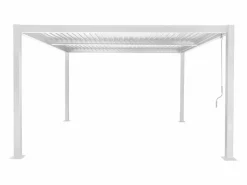 Pérgola bioclimática de aluminio y acero con lamas orientables,^Sweeek Hot