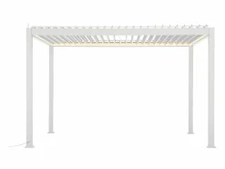 Pérgola bioclimática de aluminio con iluminación led 3x4m^Sweeek Clearance