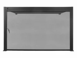 Pérgola bioclimática de aluminio adosada 3x4m + 1 toldo 4m antracita^Sweeek Sale