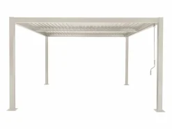 Sweeek Pérgola|Pérgola bioclimática de aluminio y acero con lamas orientables,