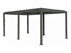 Pérgola bioclimática "Kensington" de aluminio autoportante - 3 x 5 m -^Habitat et jardin Clearance