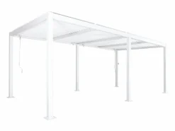 Sweeek Pérgola|Pérgola bioclimática 3x6m de aluminio y acero con lamas orientables