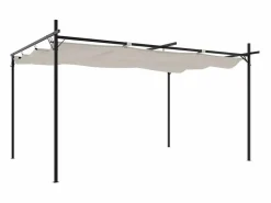 Pérgola|Pérgola con techo retráctil 395x292x230 cm
