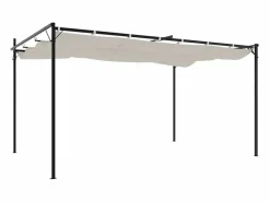 Pérgola|Pérgola con techo retráctil 395x292x230 cm