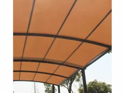 Concept-Usine Pérgola corredera extensible y carport de 9m² a 16m², gris y ICARIA Beige