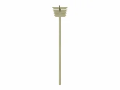Pérgola de jardín de madera 205x40x203 cm ES393490^