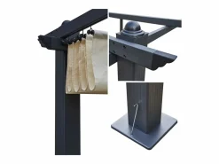Happy Garden Pérgola|Pérgola independiente 3 × 4m CASSIS estructura de aluminio