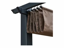 Pérgola independiente 3 × 3m CASSIS topo estructura de aluminio^Happy Garden Outlet