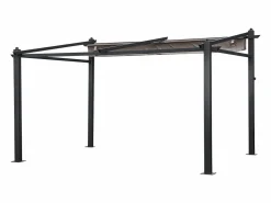 Happy Garden Pérgola mural 3 × 4m FRÉJUS estructura de aluminio Topo Online