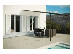 Pérgola para coche de 3,75x3,05 m FERRATO^Concept-Usine Outlet