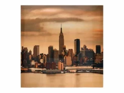 Print de paisaje ciudad decorativo New york 1 50x50 cm Transparente Outlet