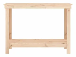 Garden Furniture Prolenta Premium - Banco de trabajo de madera maciza de pino 110x50x80 cm Multicolor