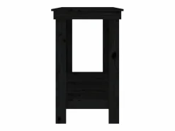 Garden Furniture Garaje|Prolenta Premium - Banco de trabajo de madera maciza de pino negro 180x50x80 cm