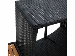 Prolenta Premium - Borde bañera dromasaje ratán sintético y madera maciza acacia^ Best
