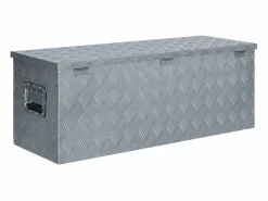 Garaje|Prolenta Premium - Caja de aluminio 110,5x38,5x40 cm plateada