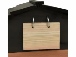 Prolenta Premium - Caseta de cortacésped robótico negro y marrón 78x74x54 cm abeto Marru00f3n Outlet