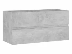 Garden Furniture Prolenta Premium - Mueble con lavabo madera de ingeniería gris hormigón Multicolor Sale