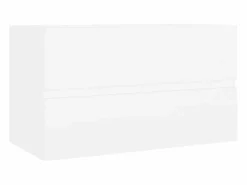 Garden Furniture Estantería Sobre Inodoro|Prolenta Premium - Mueble con lavabo madera de ingeniería blanco