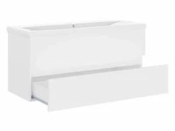 Prolenta Premium - Mueble con lavabo madera de ingeniería blanco^Garden Furniture Clearance