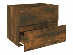 Garden Furniture Prolenta Premium - Mueble de lavabo contrachapado roble ahumado 60x38,5x45 cm Multicolor Online