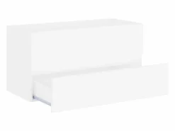 Prolenta Premium - Mueble de lavabo madera de ingeniería blanco 90x38,5x45 cm^Garden Furniture Outlet