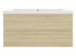 Garden Furniture Estantería Sobre Inodoro|Prolenta Premium - Mueble con lavabo madera de ingeniería roble Sonoma