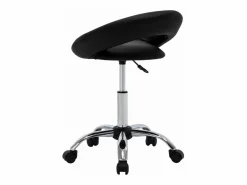 Garden Furniture Taburete De Oficina|Prolenta Premium - Silla de trabajo con ruedas cuero sintético