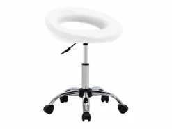 Garden Furniture Taburete De Oficina|Prolenta Premium - Silla de trabajo con ruedas cuero sintético