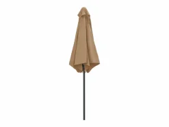 Prolenta Premium - Sombrilla de jardín con palo de aluminio taupe 270x246 cm^Garden Furniture Clearance